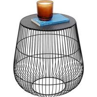 Kare Bijzettafel Beam Black 40cm - thumbnail