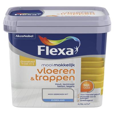 Flexa Mooi Makkelijk Vloeren en Trappen - Gebroken Wit / RAL 9010