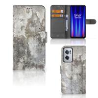 OnePlus Nord CE 2 | Bookcase | Beton Print - thumbnail