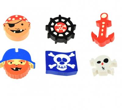 Van Der Doelen Piratengummen 6 stuks