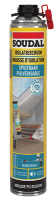 Soudal Spuitbaar Isolatieschuim 700ml Soudal Spuitbaar Isolatieschuim 700ml