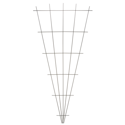 Nature plantklimrek metaal groen 42,5 x 145 cm