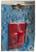 Universele handdoekhaak zelfklevend rood - thumbnail