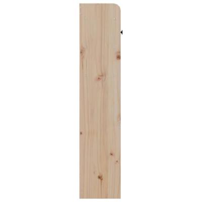 Hoofdbord met opbergruimte 180 cm massief grenenhout