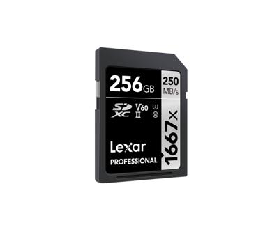 Lexar SDXC Professional UHS-II 1667x 256GB
