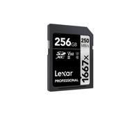 Lexar SDXC Professional UHS-II 1667x 256GB - thumbnail