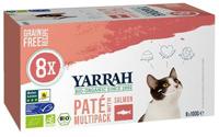 YARRAH CAT ALU PATE MULTIPACK SALMON 8X100 GR - thumbnail