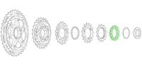 Shimano Sprocket 11T with Spacer for CS-M771-10 BL - thumbnail