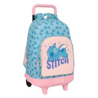 Schoolrugzak met Wielen Lilo & Stitch Ohana Blauw 33 x 45 x 22 cm - thumbnail