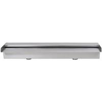 VidaXL Zwembadwaterval rechthoekig 60 cm roestvrij staal - thumbnail