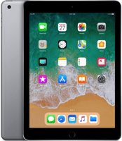 Refurbished iPad 2018 32 GB 4G Space Gray Licht gebruikt - thumbnail