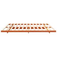 Bedframe Wasbruin 180 x 200 cm Massief grenenhout - thumbnail