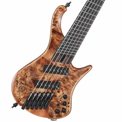 Ibanez EHB1506MS Bass Workshop Antique Brown Stained Low Gloss 6-snarige headless basgitaar met gigbag - thumbnail