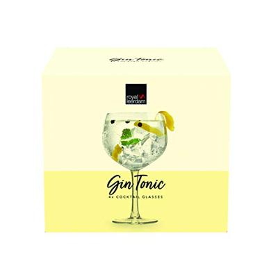 Gin tonic glas - 650 ml - set van 4