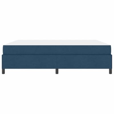 Boxspring bed Blauw en Zwart 180 x 200 cm
