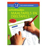Deltas Oefenblaadjes maaltafels en deeltafels (7-8 - thumbnail
