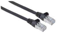 Intellinet 735476 RJ45 Netwerkkabel, patchkabel CAT 6 S/FTP 3.00 m Zwart Vergulde steekcontacten 1 stuk(s) - thumbnail