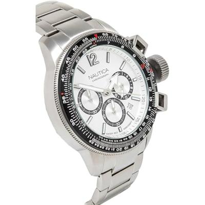 Nautica Zilverkleurig (Ø 46 mm) Heren horloge