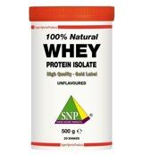 SNP Whey proteine isolate 100% natural 500 Gram - thumbnail