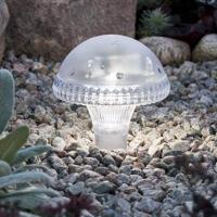 Led solarlamp assisi paddestoel wit - thumbnail