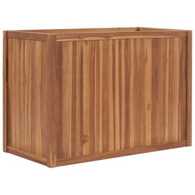 Plantenbak verhoogd 100x50x70 cm massief teakhout Plantenbak verhoogd 100x50x70 cm massief teakhout