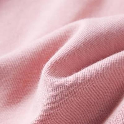 Kindershirt met lange mouwen zwanenprint 116 lichtroze - thumbnail