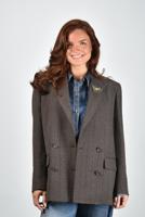 Golden Goose blazer GWP02332.P002094.83120 cocoa brown/turquoise - thumbnail