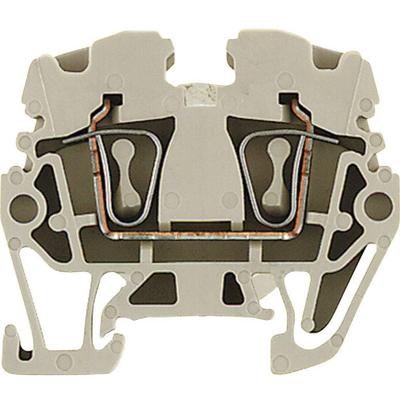 Weidmüller 1720920000-1 Doorgangsklem 5.10 mm Spanveer Beige 1 stuk(s)