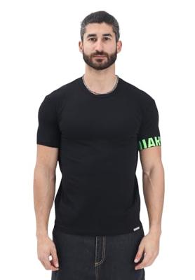 Dsquared2 D9M3S5770 T-Shirt Heren Zwart/Groen - Maat XS - Kleur: ZwartGroen | Soccerfanshop Dsquared2 D9M3S5770 T-Shirt Heren Zwart/Groen - Maat XS - Kleur: ZwartGroen | Soccerfanshop