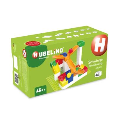 Hubelino knikkerbaan uitbreidingsset swing, 46dlg. Hubelino knikkerbaan uitbreidingsset swing, 46dlg.