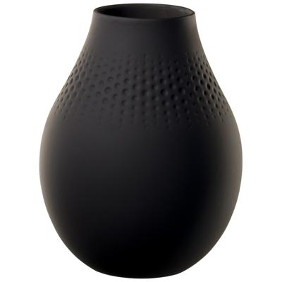 Villeroy & Boch Manufacture Collier Noir Vaas Perle M 20 cm