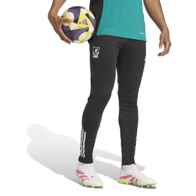 adidas Liverpool Trainingsbroek Europees 2025-2026 Zwart Wit Groen adidas Liverpool Trainingsbroek Europees 2025-2026 Zwart Wit Groen