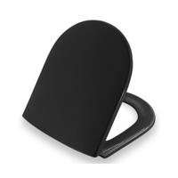 Pressalit Projecta D toiletzitting 36.3x41.4cm hartafstand 15cm zwart 172111-d28999 - thumbnail