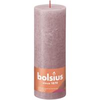 Bolsius rustiek stompkaars 190/68 rose - thumbnail
