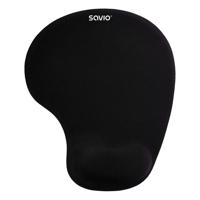 SAVIO MP-01B muismat Zwart - thumbnail