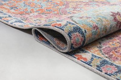 Karpet24 Vloerkleed Salsa, modern design, weerbestendig en uv-bestendig, voor balkon, terras en serre, ook geschikt voor binnen Multikleur-80 x 300 cm