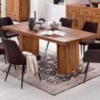 Artistiq Eettafel 'Davetta' Teakhout en ijzer, 240 x 100cm - thumbnail