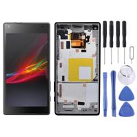 LCD-scherm en Digitizer met Frame voor Sony Xperia Z5 Compact / E5803 / E5823 / Z5 mini(Black) - thumbnail