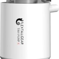 Flextail Gear luchtbed pomp Tiny Pump X - Oplaadbare luchtbedpomp - 400LM lantaarn - 3-in-1 - grijs - thumbnail