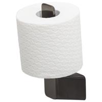 Reserverolhouder Geesa Shift Zwart Metaal Geborsteld - thumbnail