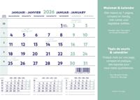 Brepols muismatkalender, ft 23X18 cm, Nederlands-Frans, 2026 - thumbnail