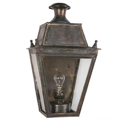 Limehouse Landelijk buitenlampBalmoral Flush handgemaakt - gepoetst goud (PBUL) - 425F