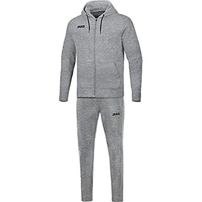 JAKO M9665 Joggingspak Base Met Kap - Zwart - XXL JAKO M9665 Joggingspak Base Met Kap - Zwart - XXL