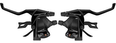 Sunrace Verstellerset met remgrepen stm503 3x8 speed