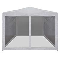VidaXL Partytent met 4 mesh zijwanden 3x3 m - thumbnail