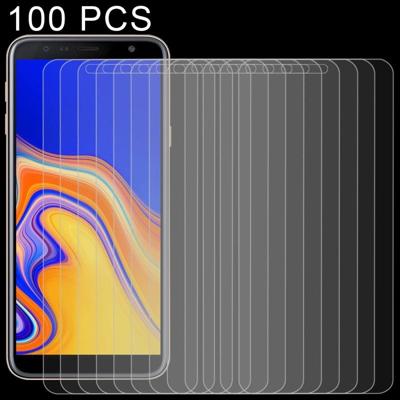 100 stuks 0 26 mm 9H oppervlaktehardheid 2.5D gebogen rand getemperd glas Film voor Galaxy J4 + / J6 PLUS