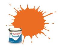 Humbrol Enamel NR.18 Orange Gloss - 14ml - thumbnail