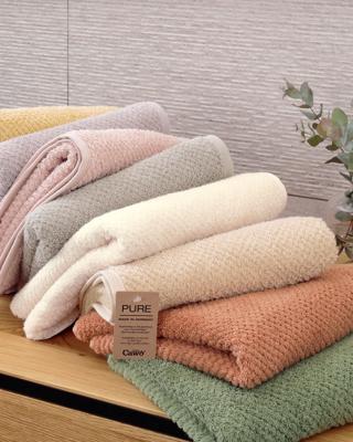 Cawö Cawo Pure Uni Gastendoekje 30x50 puder