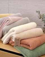 Cawö Cawo Pure Uni Gastendoekje 30x50 puder - thumbnail