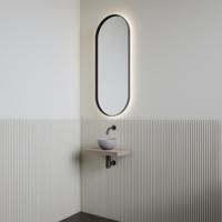 Fonteinset | BWS Leto | Planchet Taupe | Waskom Mat Grijs - thumbnail